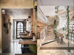 海鲜主题餐厅装潢效果图片