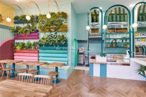 法国主题餐厅装修效果图片