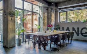 高档海鲜主题餐厅装修图片