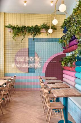 法国主题餐厅装修高清图片