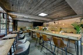 高端法国主题餐厅装修效果图