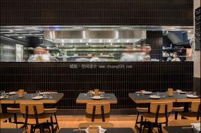 现代主题餐厅装修设计效果图片