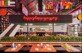 现代主题餐厅装修高清图片