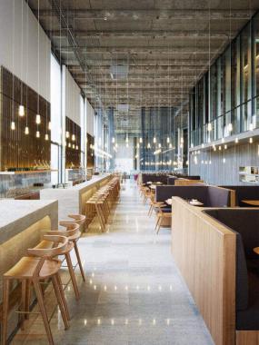 现代主题餐厅设计装潢图片