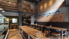 现代主题餐厅装饰效果图片