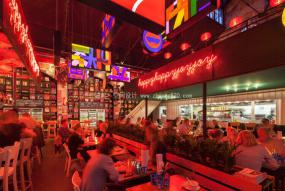 现代主题餐厅装修实景图图片