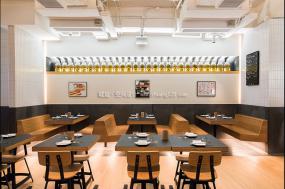 高端现代主题餐厅装修效果图