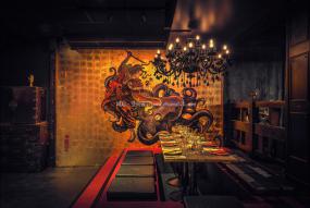 豪华餐厅装修设计效果图片库