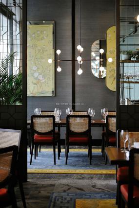 工业风格餐厅装饰设计效果图片