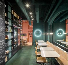 工业风格酒吧设计装饰效果图片