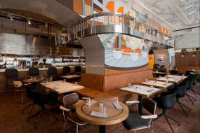 工业风格餐厅装修实景图片