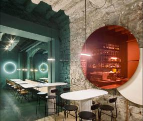 工业风格酒吧设计装饰图