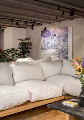 大型办公室布局装修实物图片