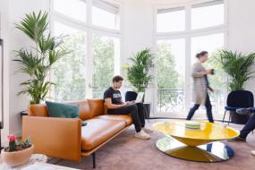 联合办公室装潢效果图片