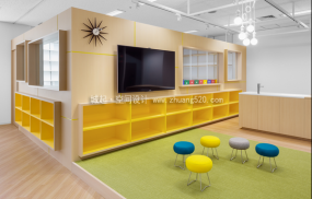 日本办公室装修高清效果图