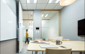 最新白色办公室效果图