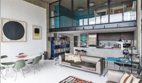 高端挑高公寓装修图片