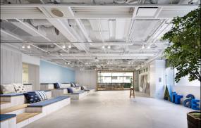 2019年白色办公室装修效果图