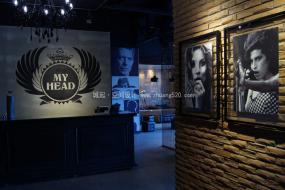 最新美发沙龙装饰实景图