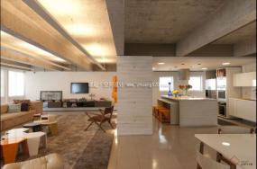 工业风格公寓设计效果图片