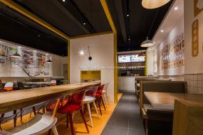 特色面馆装修装潢效果图