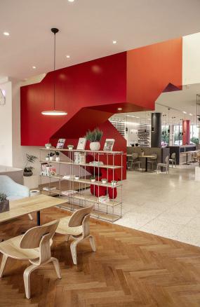 美食餐厅装修装潢效果图