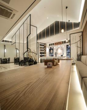 面馆装修实景图片