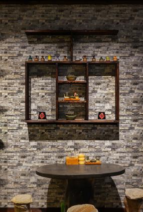 高档特色面馆装修效果图