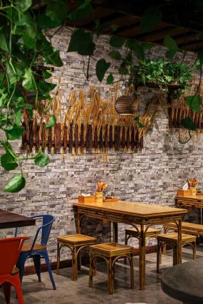 特色面馆设计装修效果图