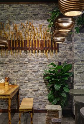 特色面馆设计装饰效果图