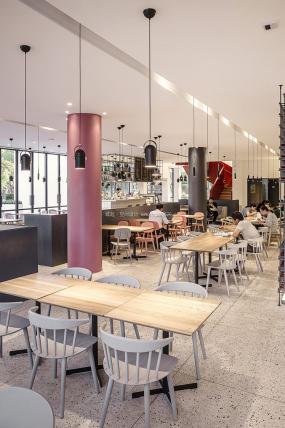 美食餐厅装修高清图片