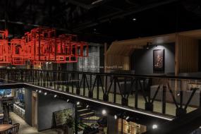 高端特色面馆装修效果图