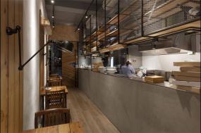 米线店装饰设计效果图