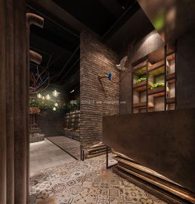 串串店装修设计效果图片