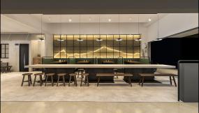 上海面馆设计装修效果图片