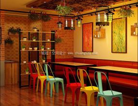 高档串串店装修效果图