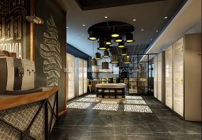 高端串串店装修图片