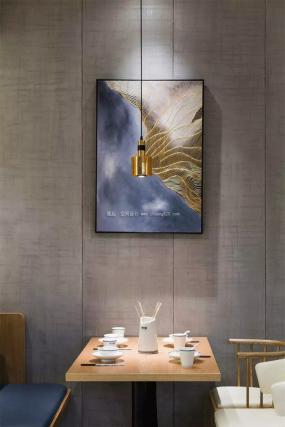 串串店装潢效果图