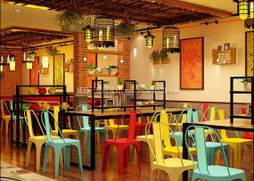 高档串串店装修图片