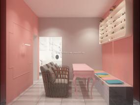 化妆美甲店装饰设计效果图片