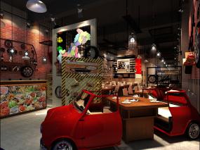 串串店设计装饰效果图