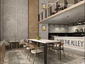 30平奶茶店设计装饰效果图片