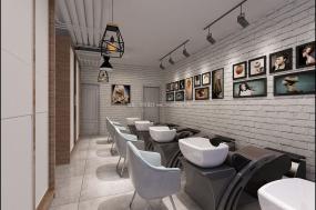 最新上海美发店设计装饰效果图片