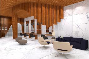 上海美发店装饰效果图