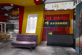 上海美发店设计效果图