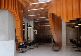 最新上海美发店装饰实景图