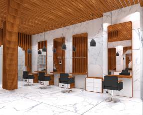 2019上海美发店装修效果图