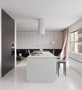 高端青年公寓装修效果图