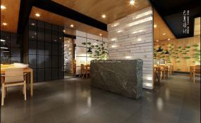 烤鱼店装饰图片