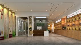 男士养生馆设计装饰效果图